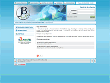 Tablet Screenshot of jbinternet.com.br
